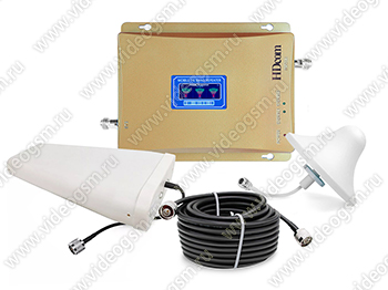 Комплект усилителя сотовой связи для дачи HDcom GSM+DCS (70GD-900-1800)